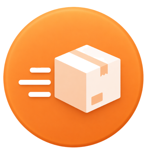 Same day medication shipping icon