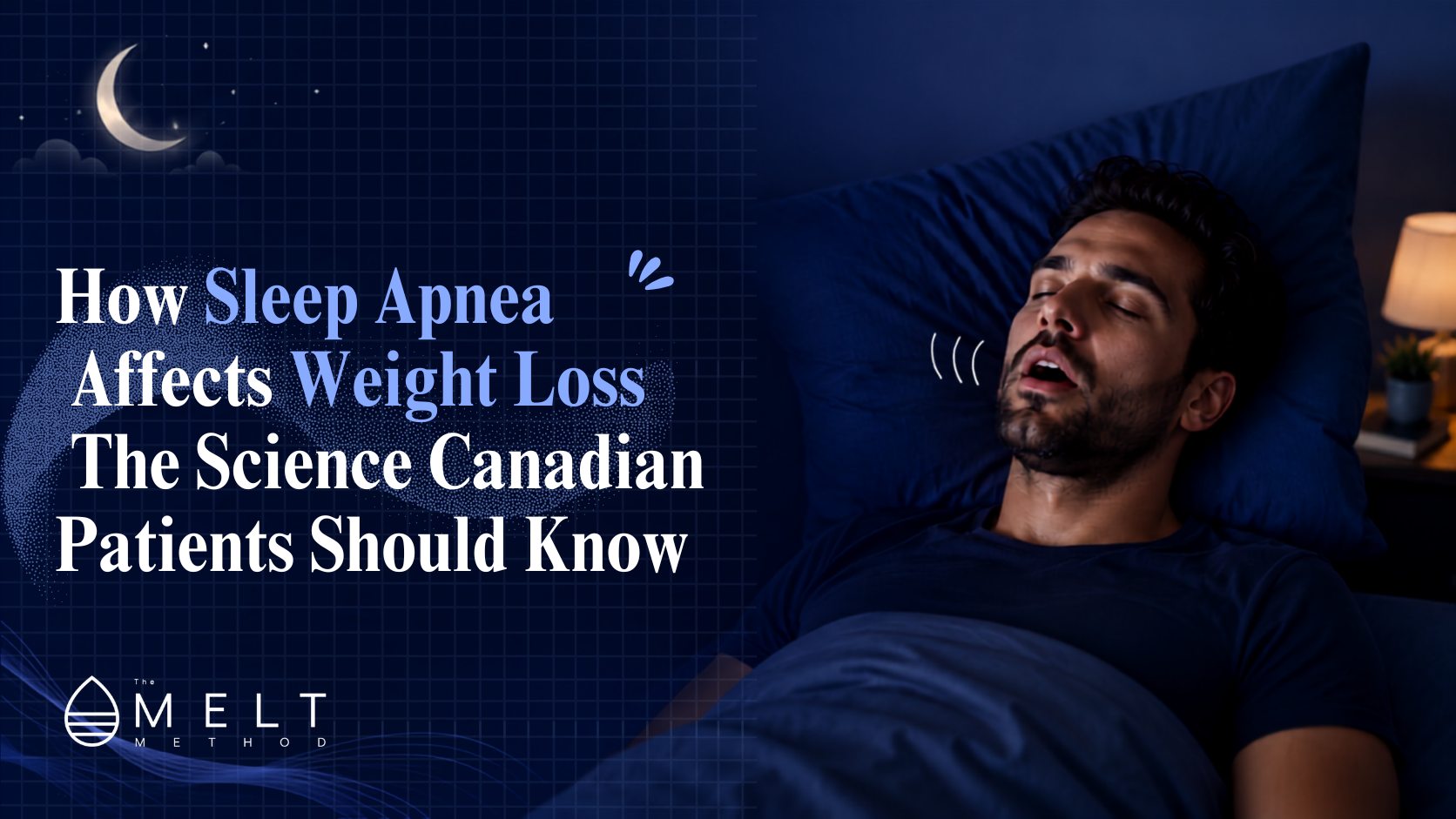 Sleep Apnea and Weight Loss: What Canadian Patients Should Know | The MELT Method